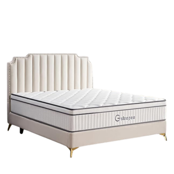 Gsleepee 12" Gel Memory Foam Hybrid King Mattress In A Box