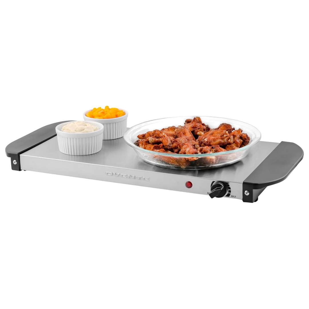 OVENTE Electric Warming Tray With Adjustable Temperature Control