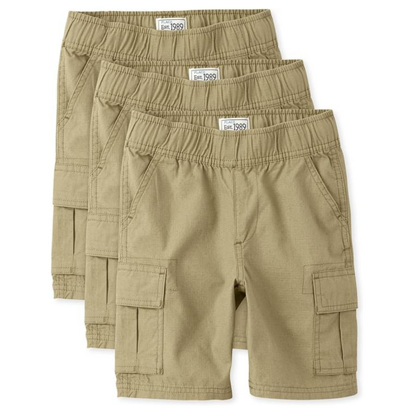 3-Pack The Children's Place Boys Bottom Cargo Shorts