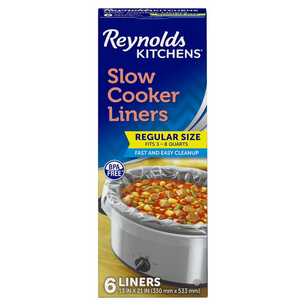 6-Count Reynolds Kitchens Slow Cooker Liners