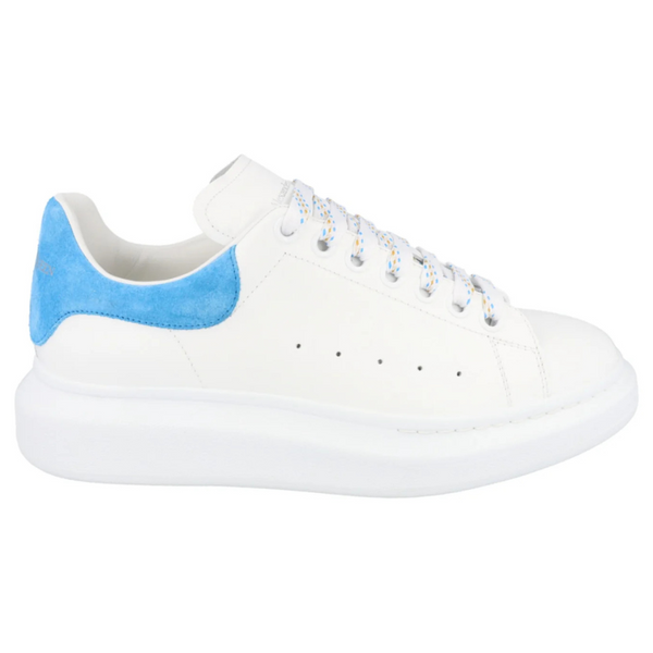 Alexander McQueen Men's Oversized Sneakers (White Powder Blue)