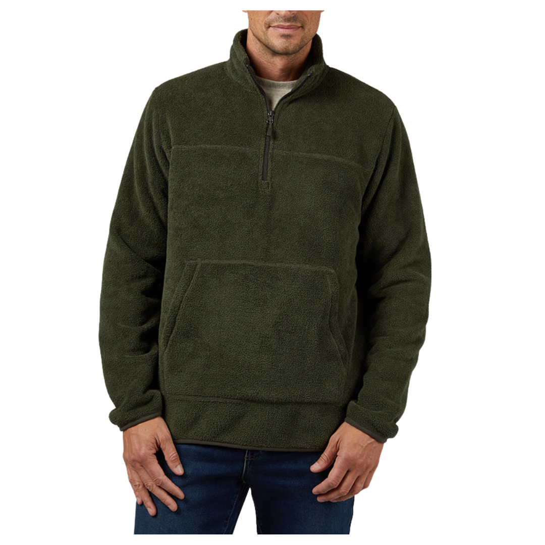 32 Degrees Men's Thermal Fleece 1/4 Zip Top (4 Colors)