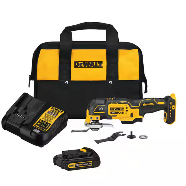 Dewalt 20V MAX XR Brushless 3-Speed Oscillating Tool W/Battery & Charger