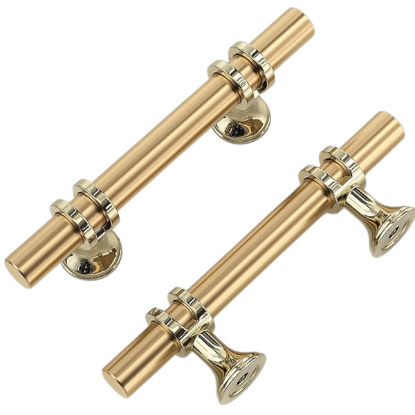 25-Pack 3" Cabinet Brushed Brass Cabinet Pulls