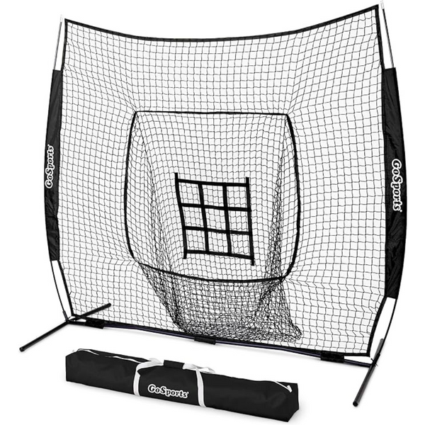 GoSports 7' x 7' Baseball & Softball Practice Hitting & Pitching Net