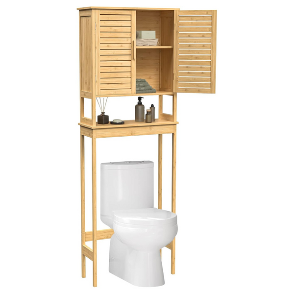 Songmics Over The Toilet Storage Bathroom Cabinet