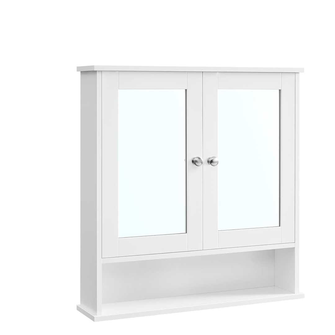 Vasagle Wall-Mounted Bathroom Cabinet With Mirror