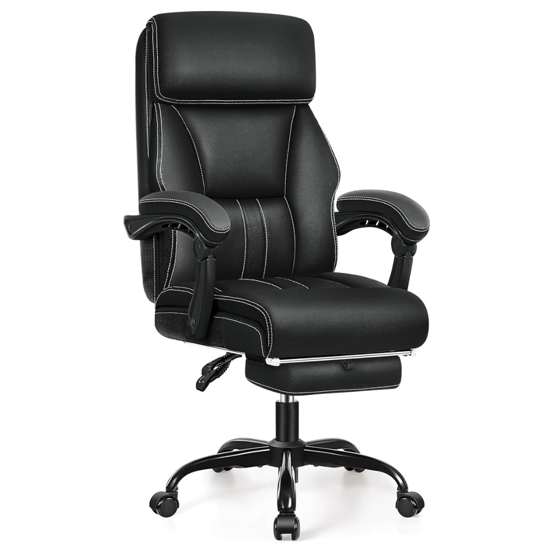 Guessky Ergonomic Executive Office Leather High Back Chair