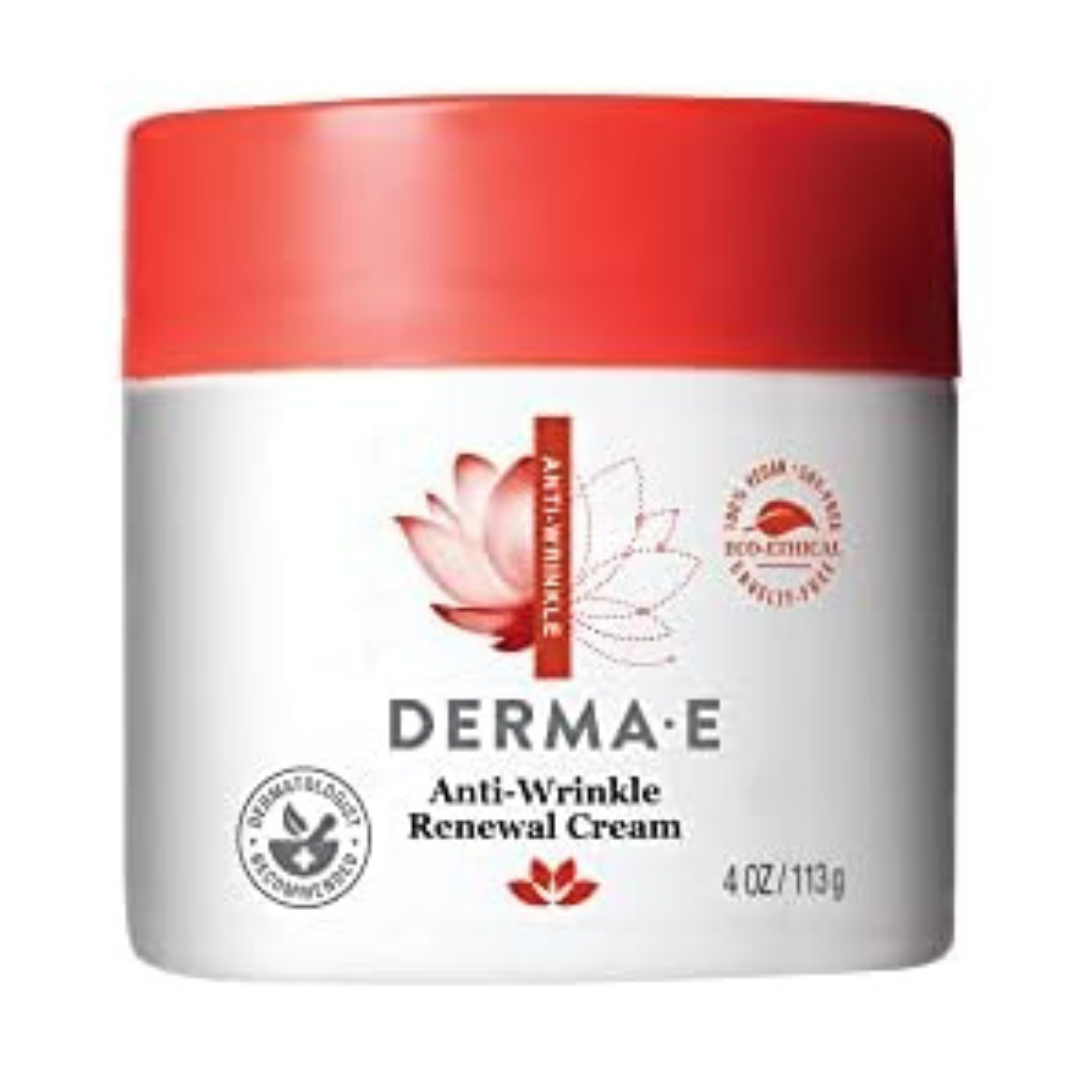 Derma E Anti-Wrinkle Renewal Skin Cream (4 Oz)