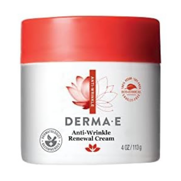 Derma E Anti-Wrinkle Renewal Skin Cream (4 Oz)