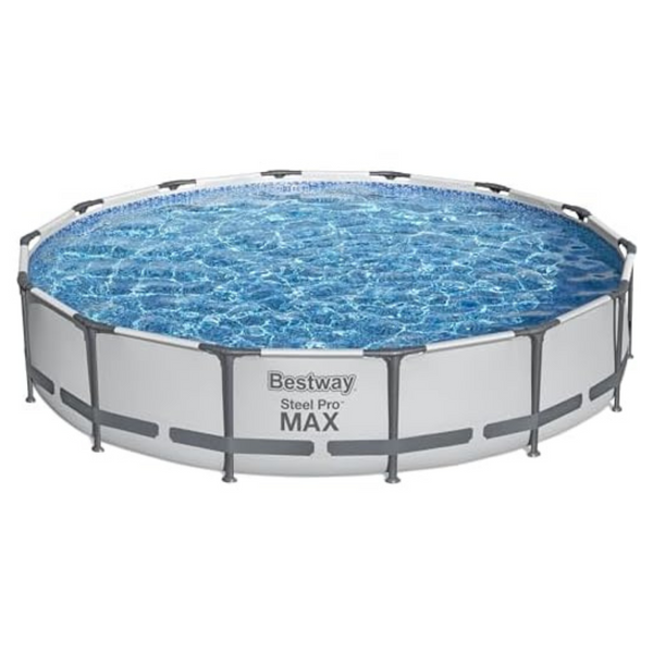 Bestway Steel Pro 14ft Round x 33" Deep Above Ground Pool Package