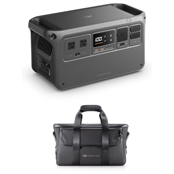 DJI Power 1000 1024Wh LiFePO4 Battery Portable Power Station w/Bag