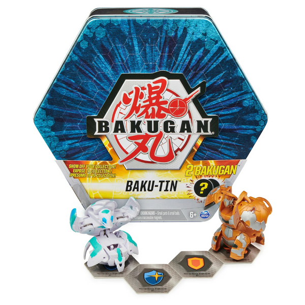 Bakugan Premium Collectors Storage Baku-Tin With 2 Mystery (Style May Vary)