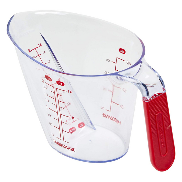 Farberware Pro 2-Cup Angled Measuring Cup (Red)