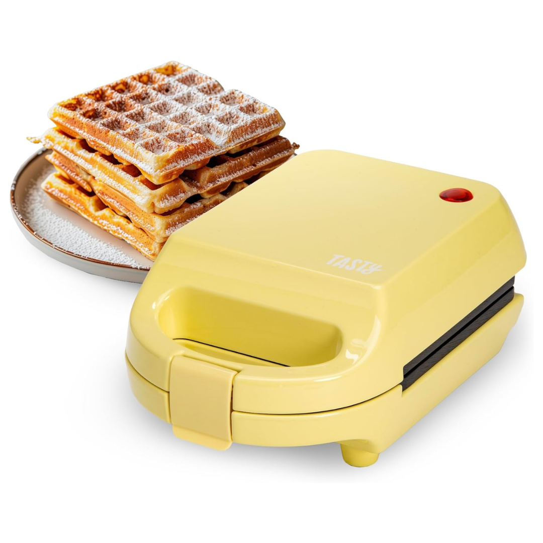 Tasty 600W Mini Nonstick Waffle Maker