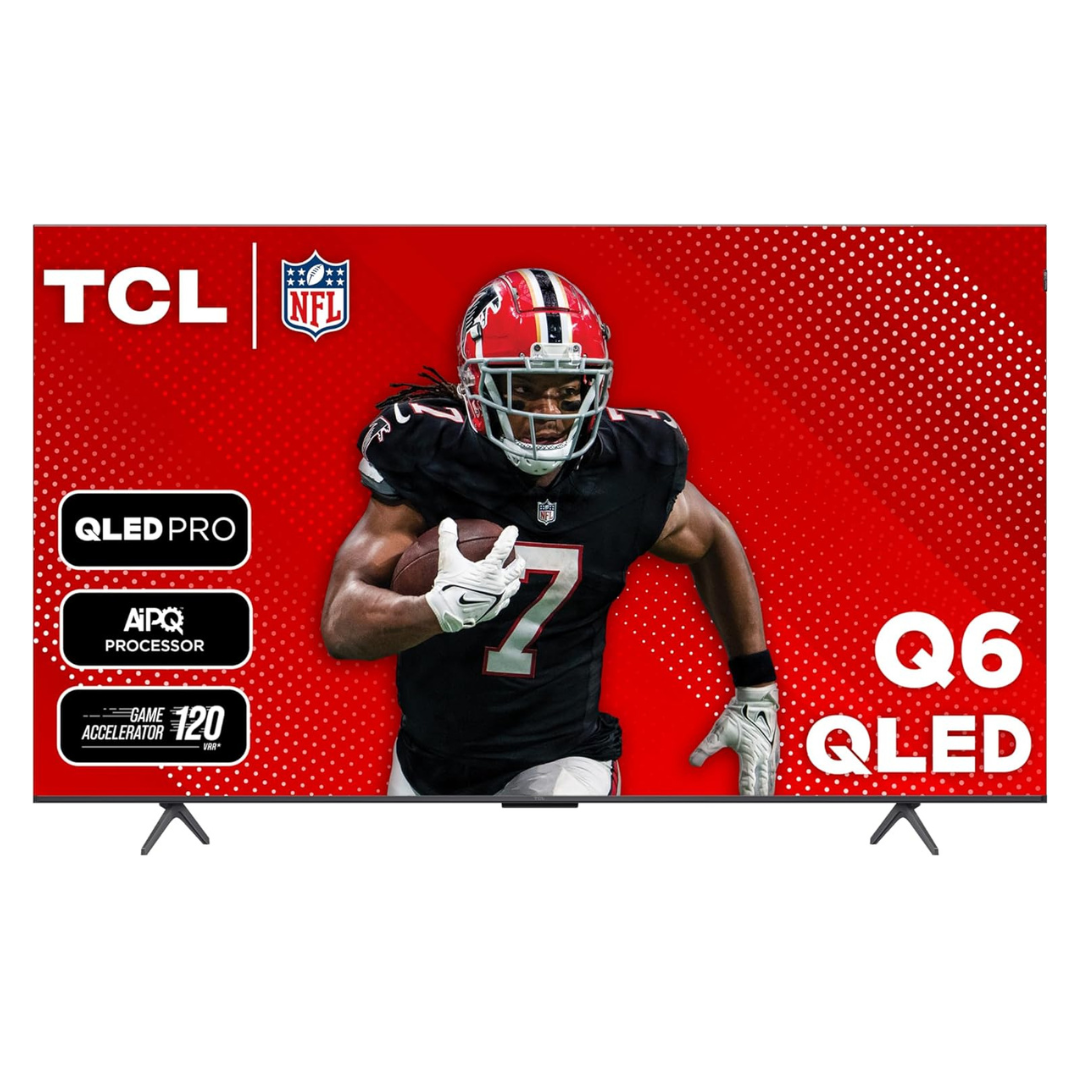 TCL Class Q6-Series 65" 4K Ultra HDR Smart QLED Google TV