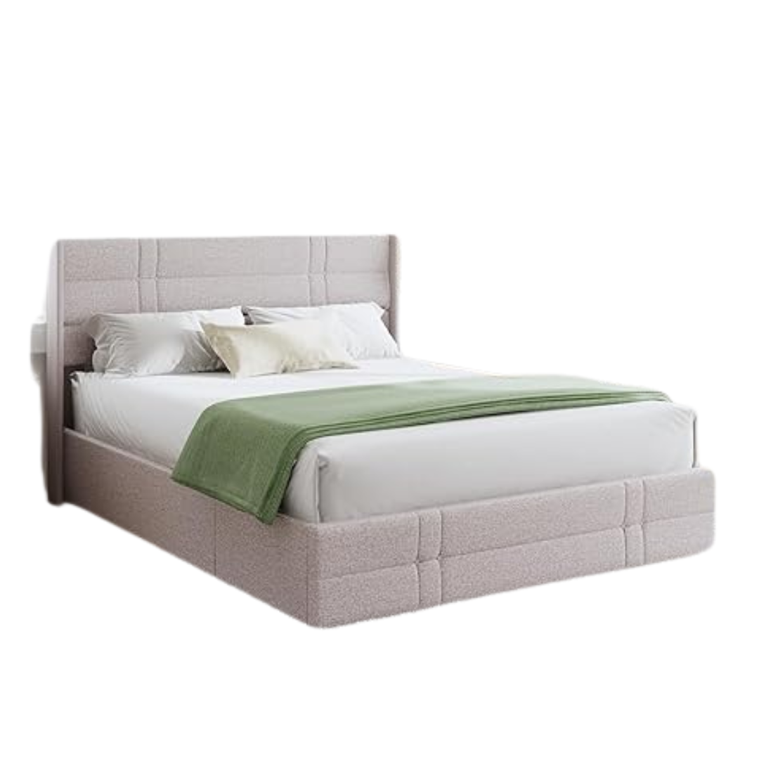 Novilla Full Bed Frame With Headboard And Storage