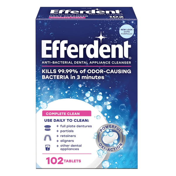 102-Count Efferdent Denture Cleanser Tablets