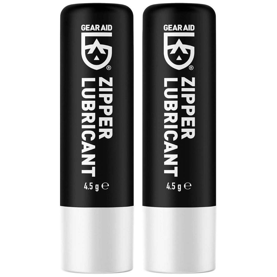 2 Pack Gear Aid Zipper Wax Lubricant Stick