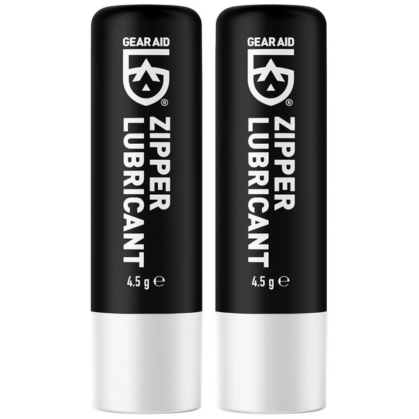 2 Pack Gear Aid Zipper Wax Lubricant Stick