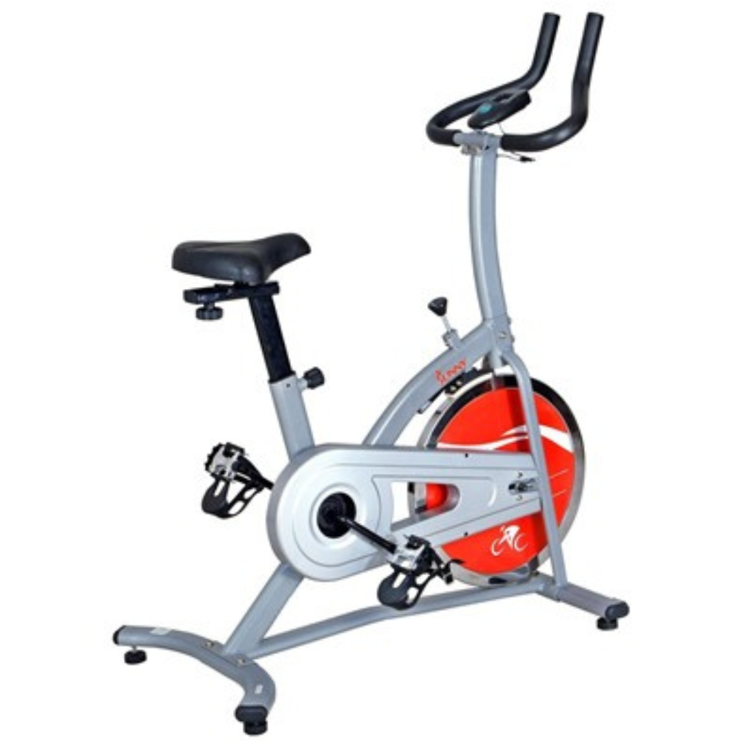 Sunny Health & Fitness Indoor Cycling Exercise Bike with LCD Monitor