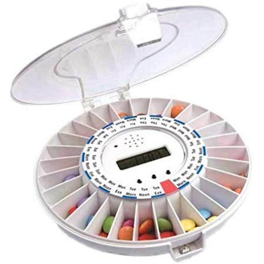 Med-E-Lert Premium Locking Automatic Pill Dispenser