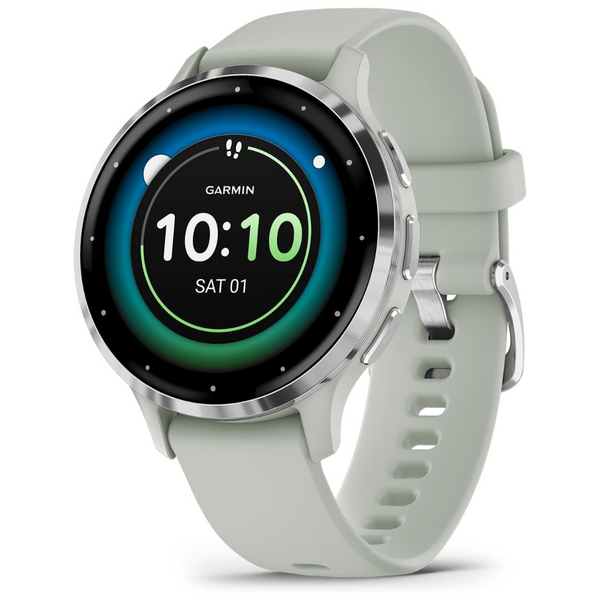 Garmin Venu 3S Silver Bezel 1.2" Amoled Touch Display Smart Watch