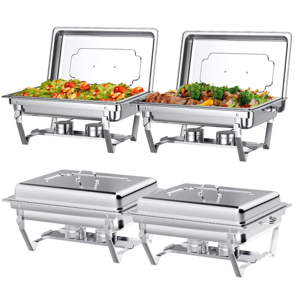 4-Pack Tinana Chafing Dish Buffet Set