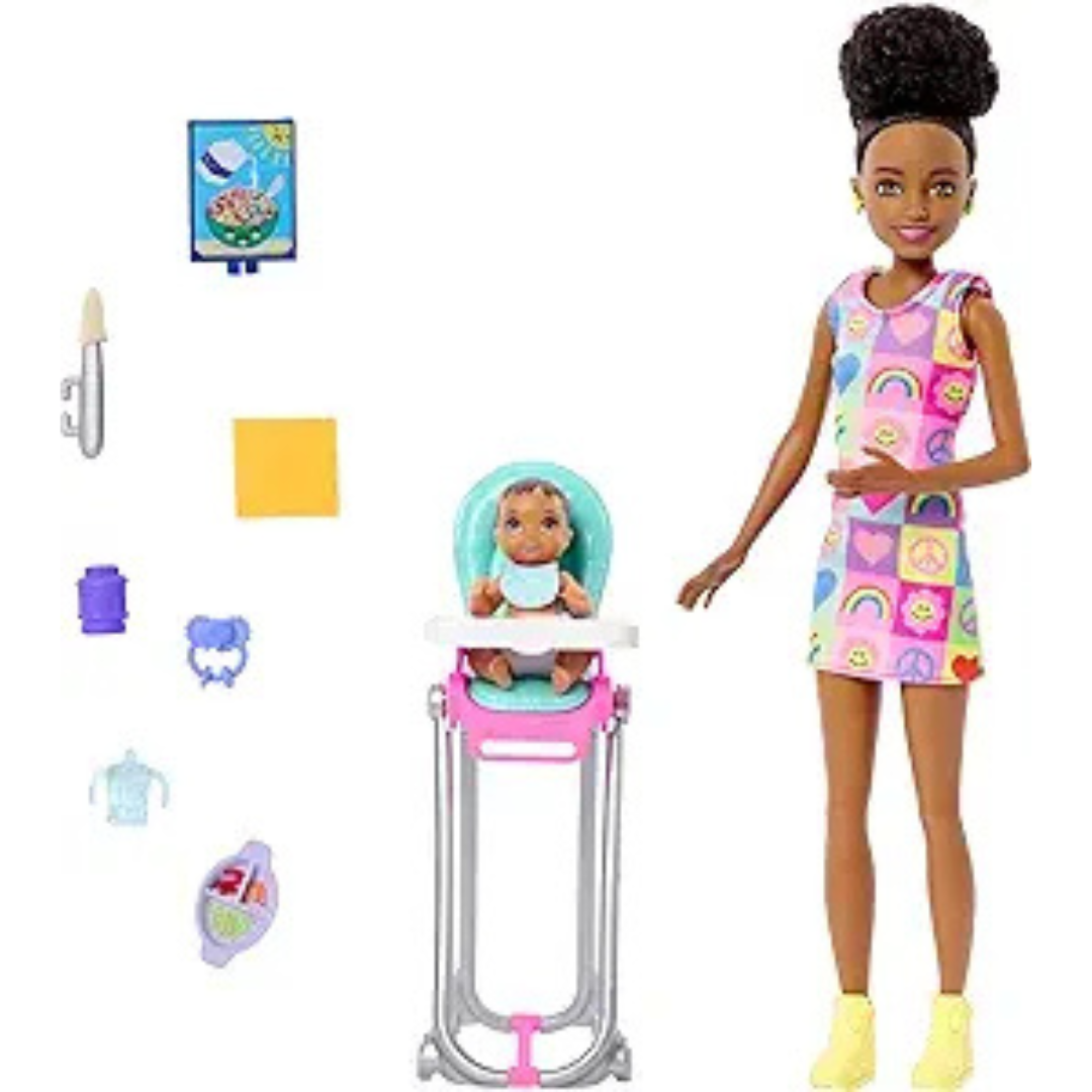 Barbie Skipper Doll & Playset With Accessories