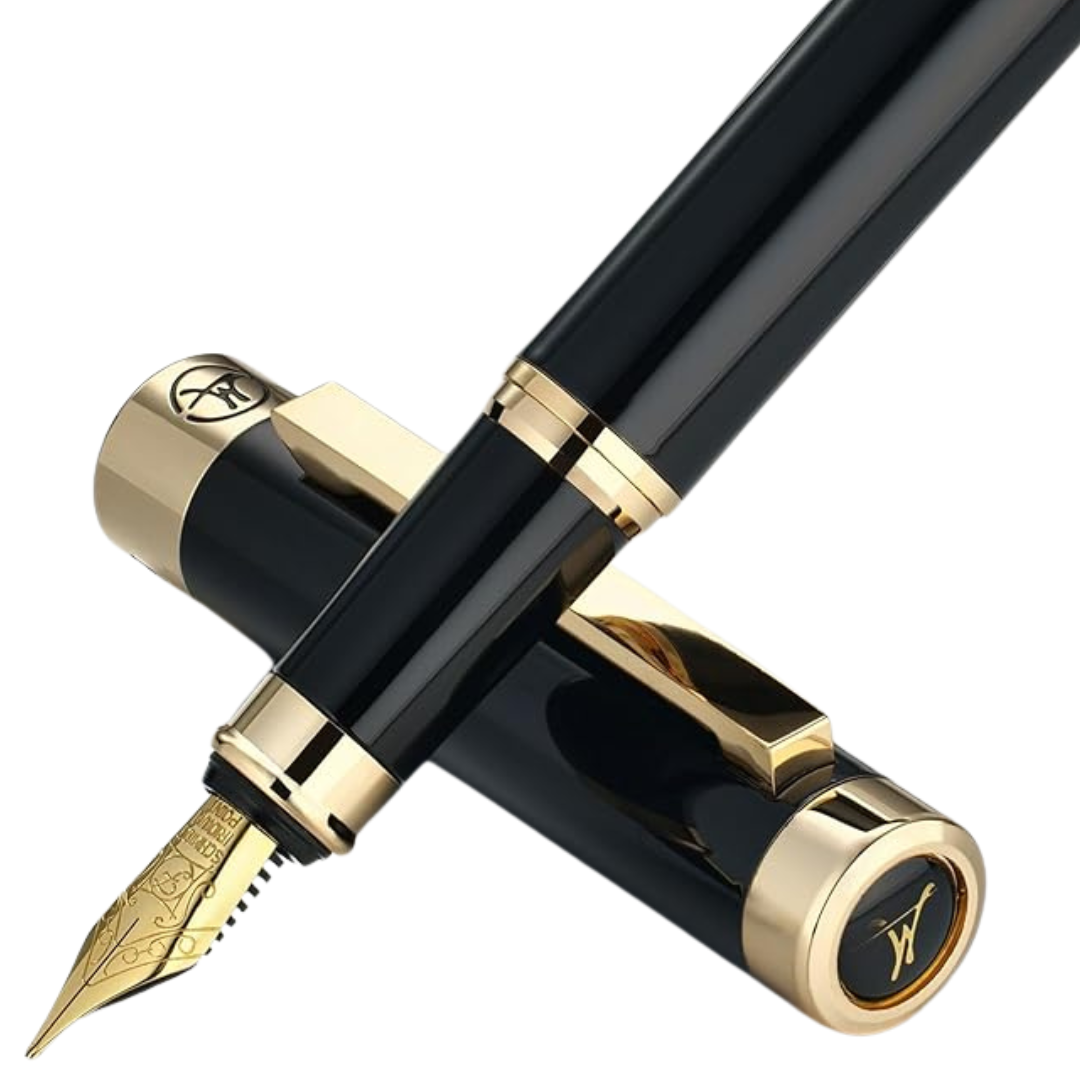 24K Gold Finish Luxury Fountain Pen