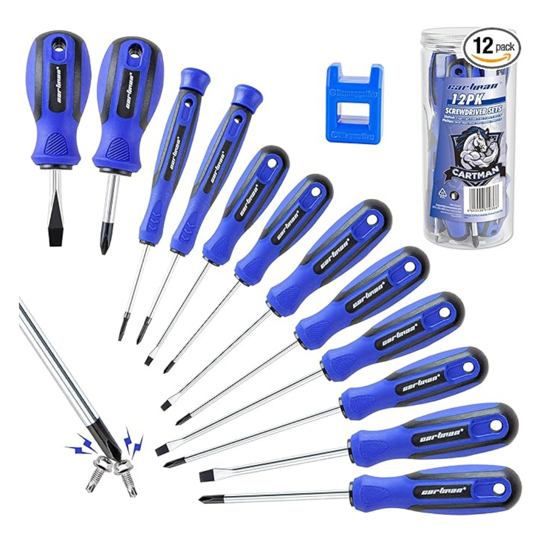 12-Piece Cartman Magnetic Tip Screwdriver Set