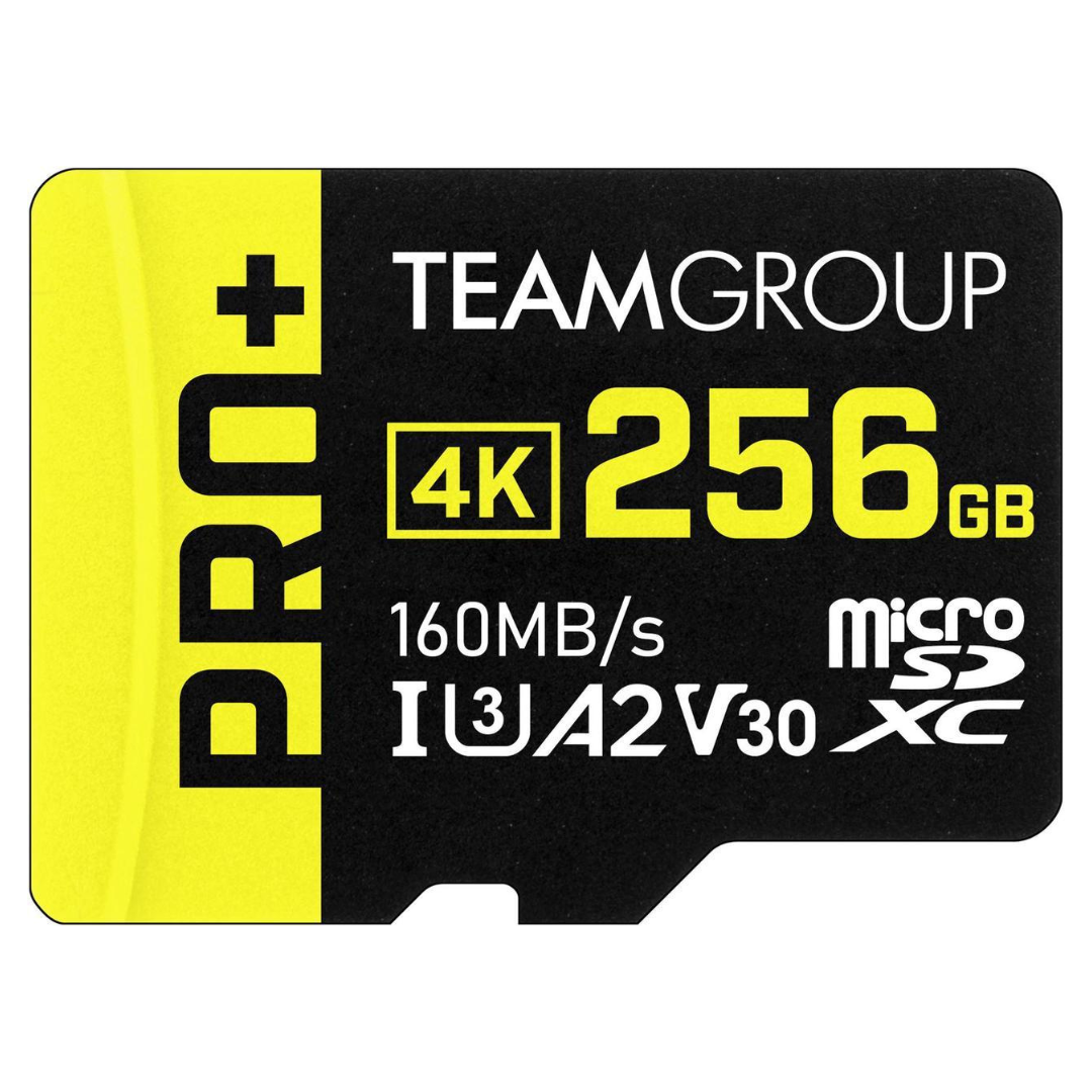 Team PRO+ 256GB microSDXC Card