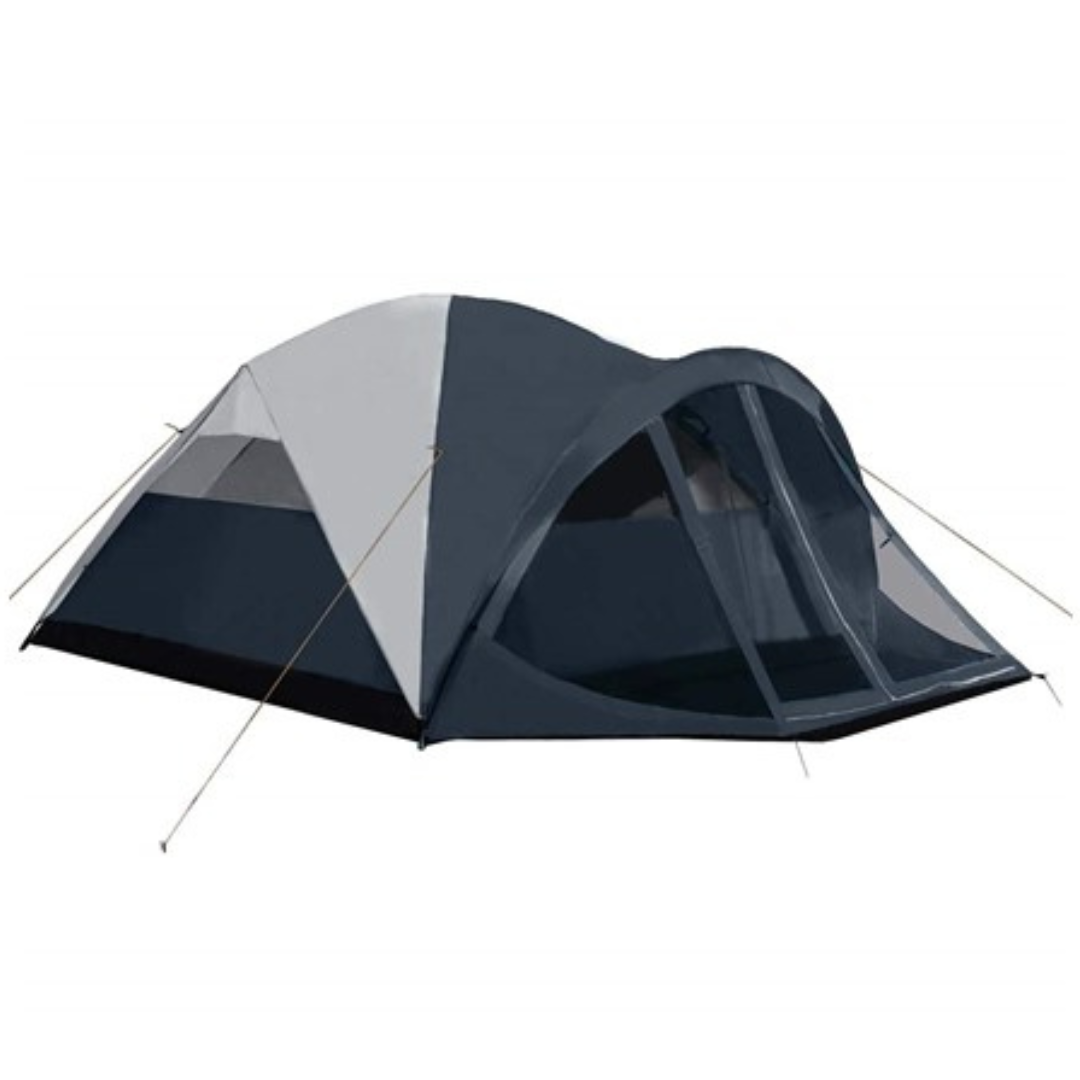 Water Resistant 6 Person Dome Tent W/ Removable Rain Fly And Screen Room