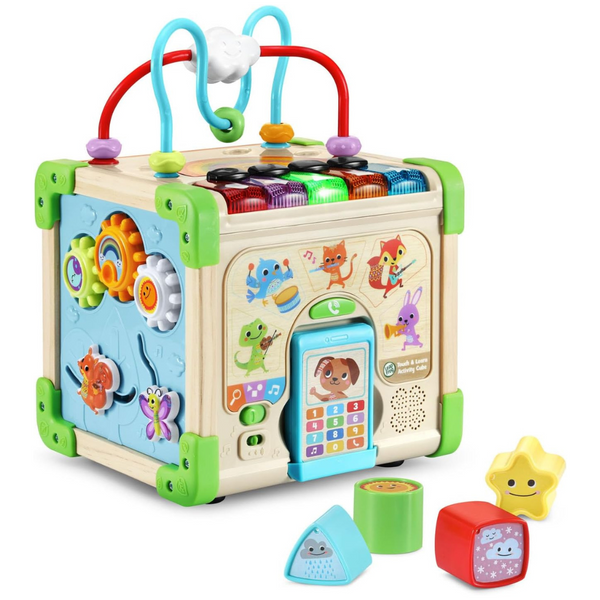 LeapFrog Touch And Learn Wooden Activity Cube