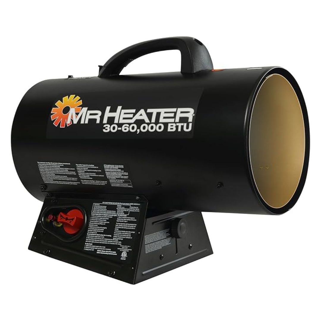 Mr. Heater MH60QFAV 60,000 BTU Portable Propane Forced Air Heater