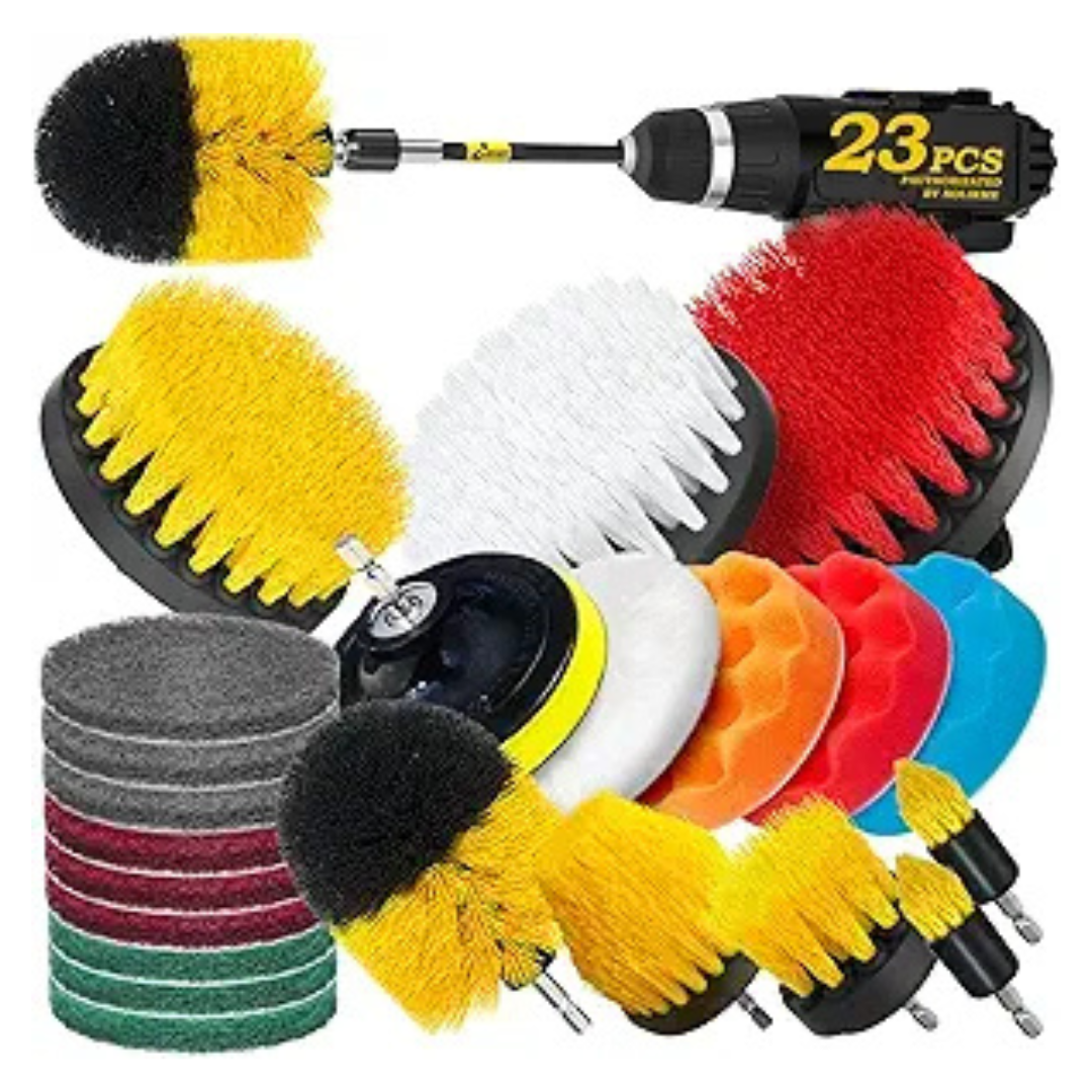 20-Pack Holikme Drill Brush Attachments Set