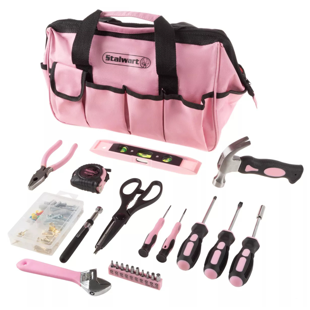 123-Piece Fleming Supply Household Tool Set With Soft Case