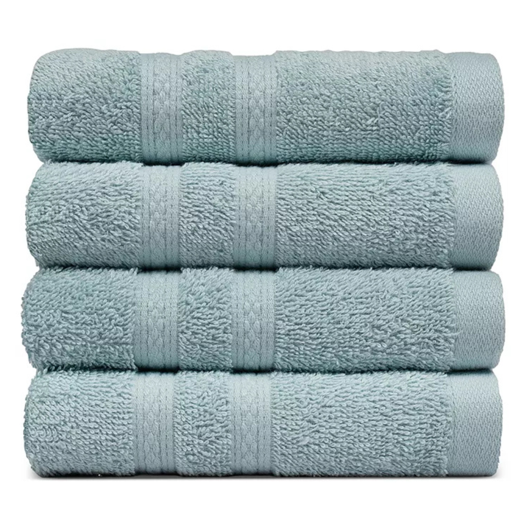 4-Piece Everyday Home By Trident Supremely Cotton Hand Towel Set