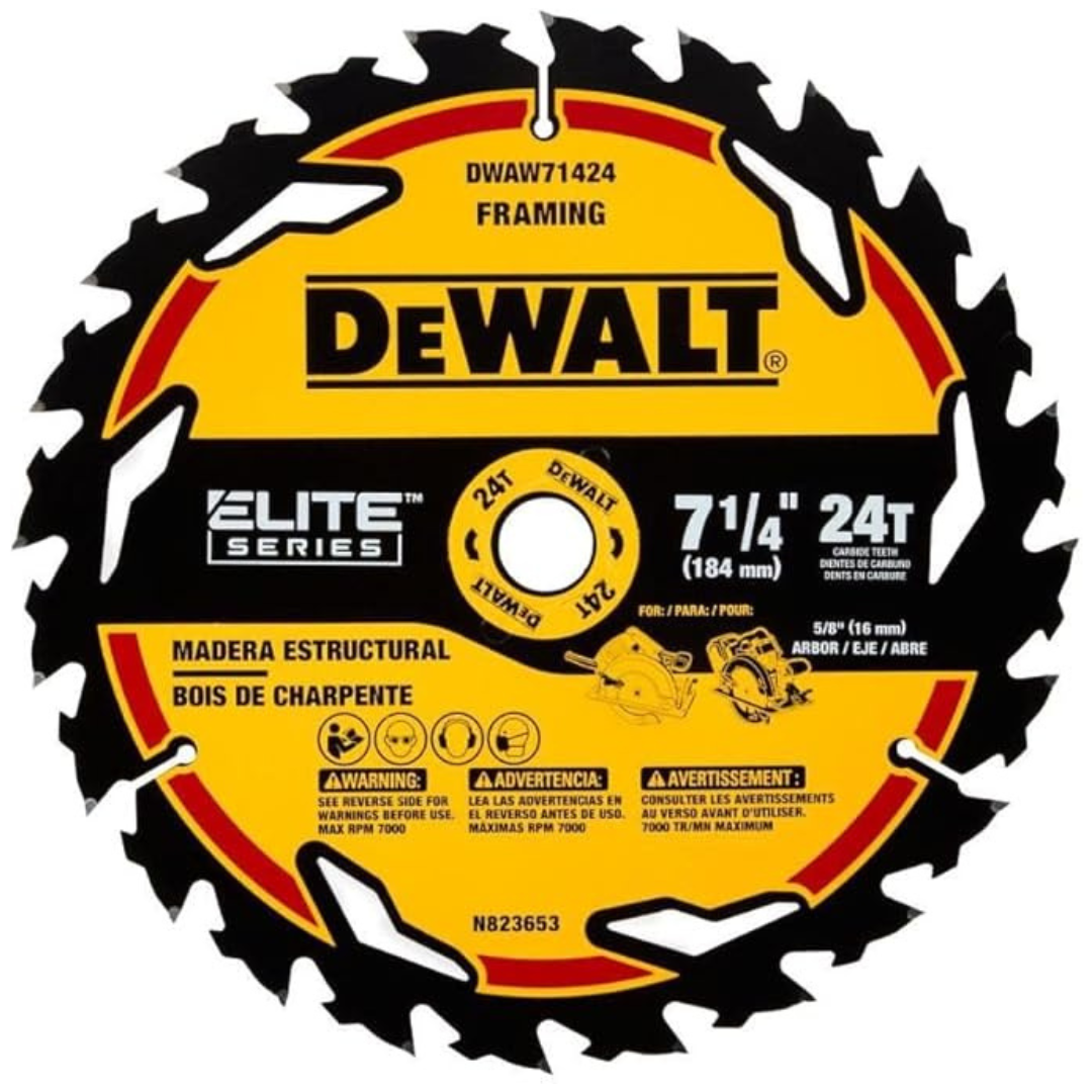 Dewalt Elite Series 7-1/4-In 24 Steel Circular Saw