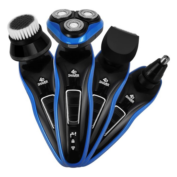 4-In-1 Men's USB Rechargeable Electric Razors