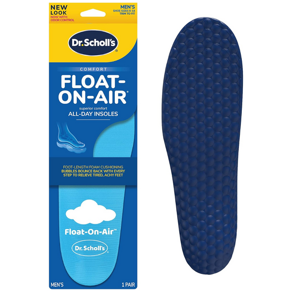 Dr. Scholl's Float-On-Air Insoles For Men (Size 8-14)