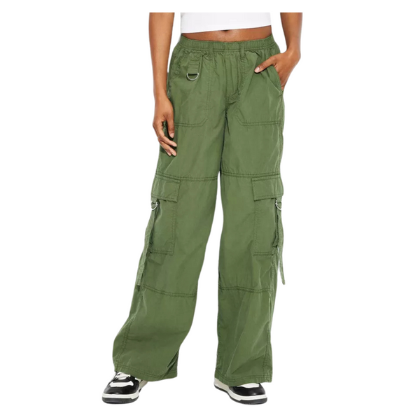 Wild Fable Women's Mid-Rise Wide Leg Cargo Pants (Various)