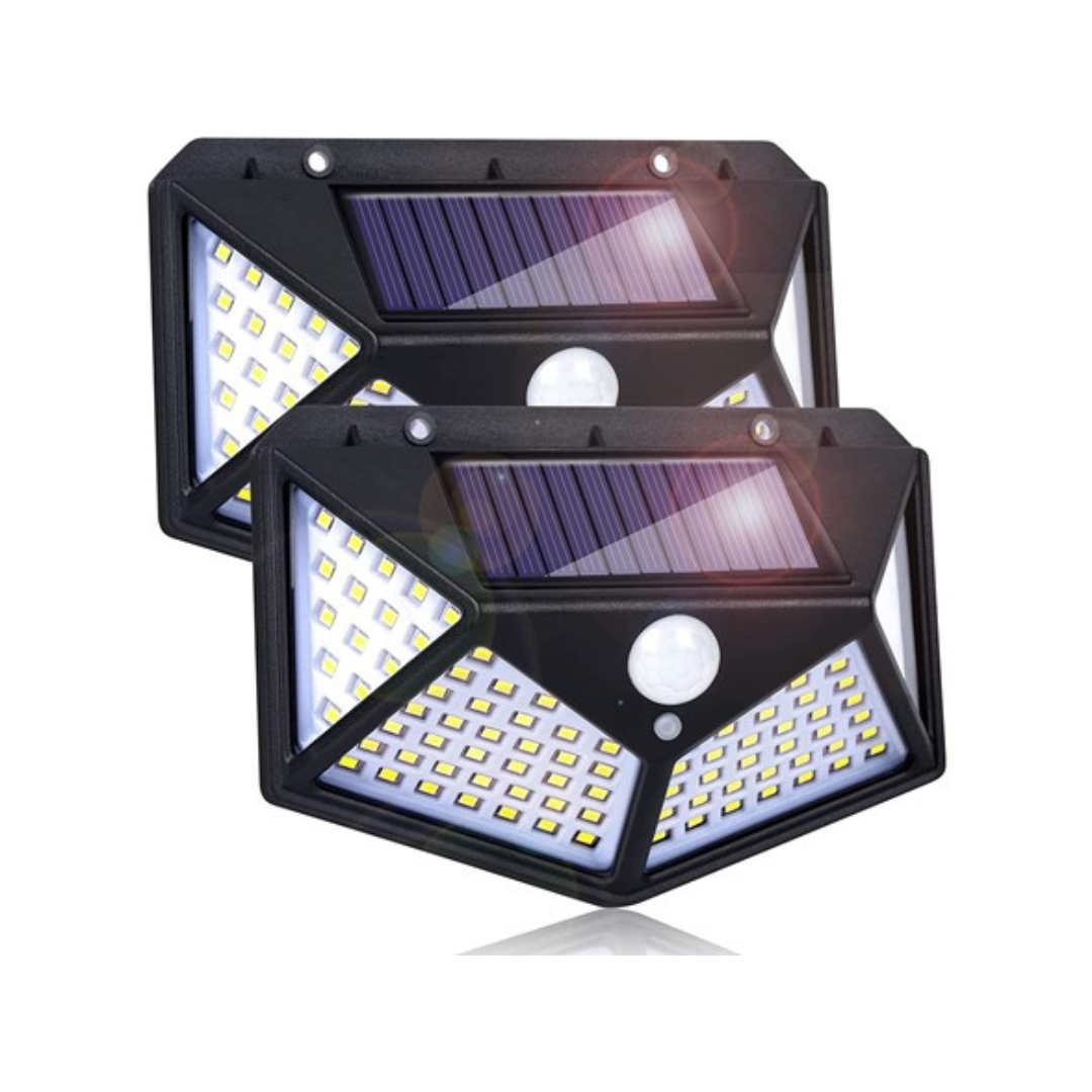 2-Pack Marquee Innovations Solar LED Motion-Activated Wall Light