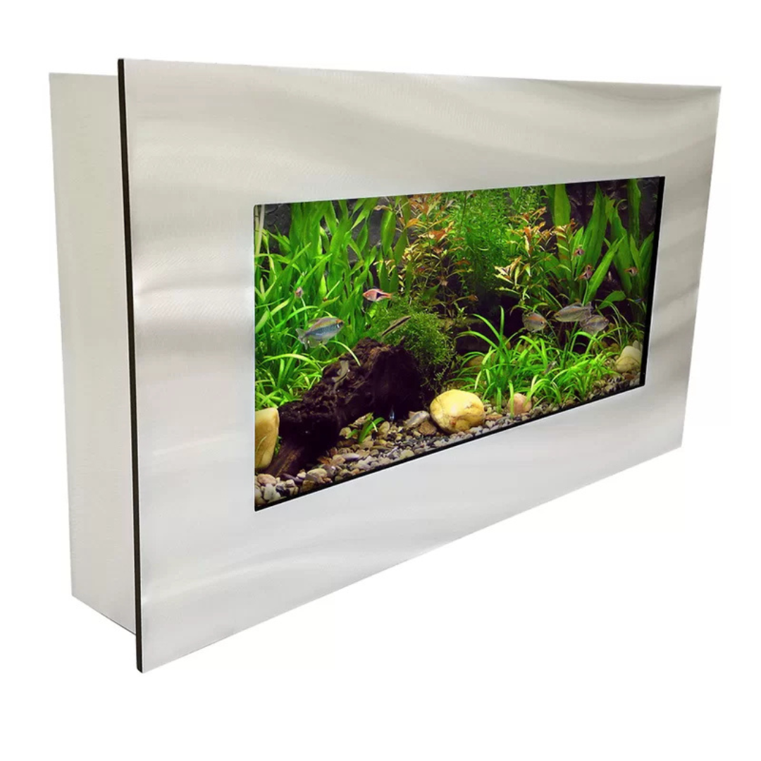 Tucker Murphy Pet Angelica 2 Gallon Rectangle Aquarium Tank