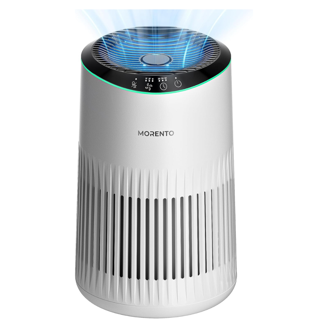 Morento Small Air Purifier With Fragrance Sponge And Sleep Mode