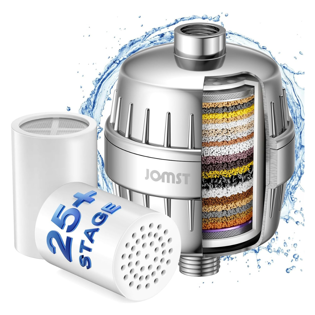 JOMST 25-Stage Shower Filter With 2 Replacements