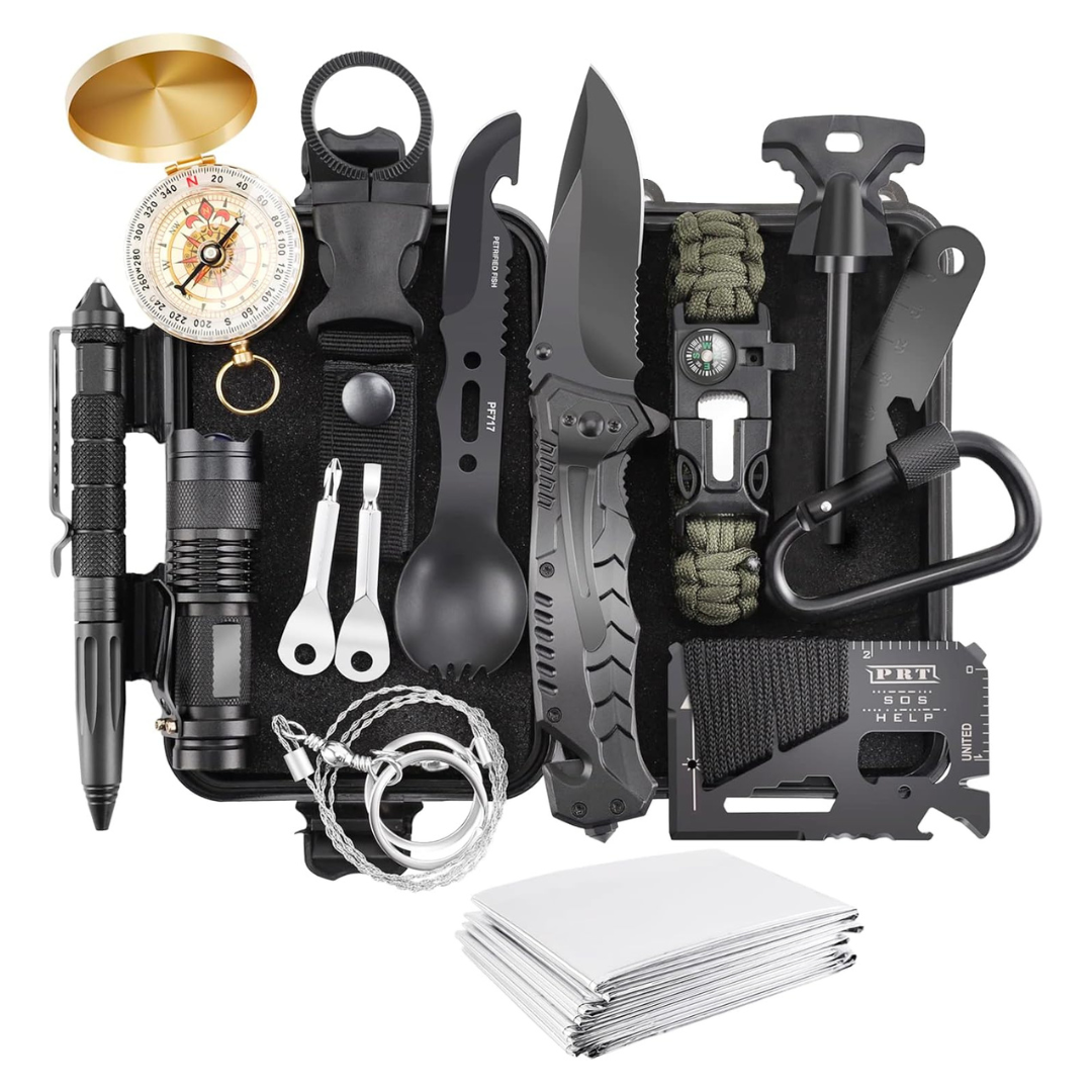 Verifygear 17-in-1 Emergency Survival Gear And Equipment Kit