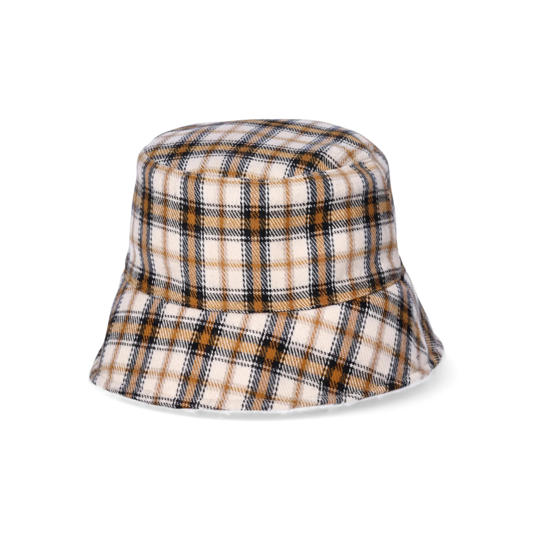 No Boundaries Women's Reversible Plaid Bucket Hat (2 Colors)