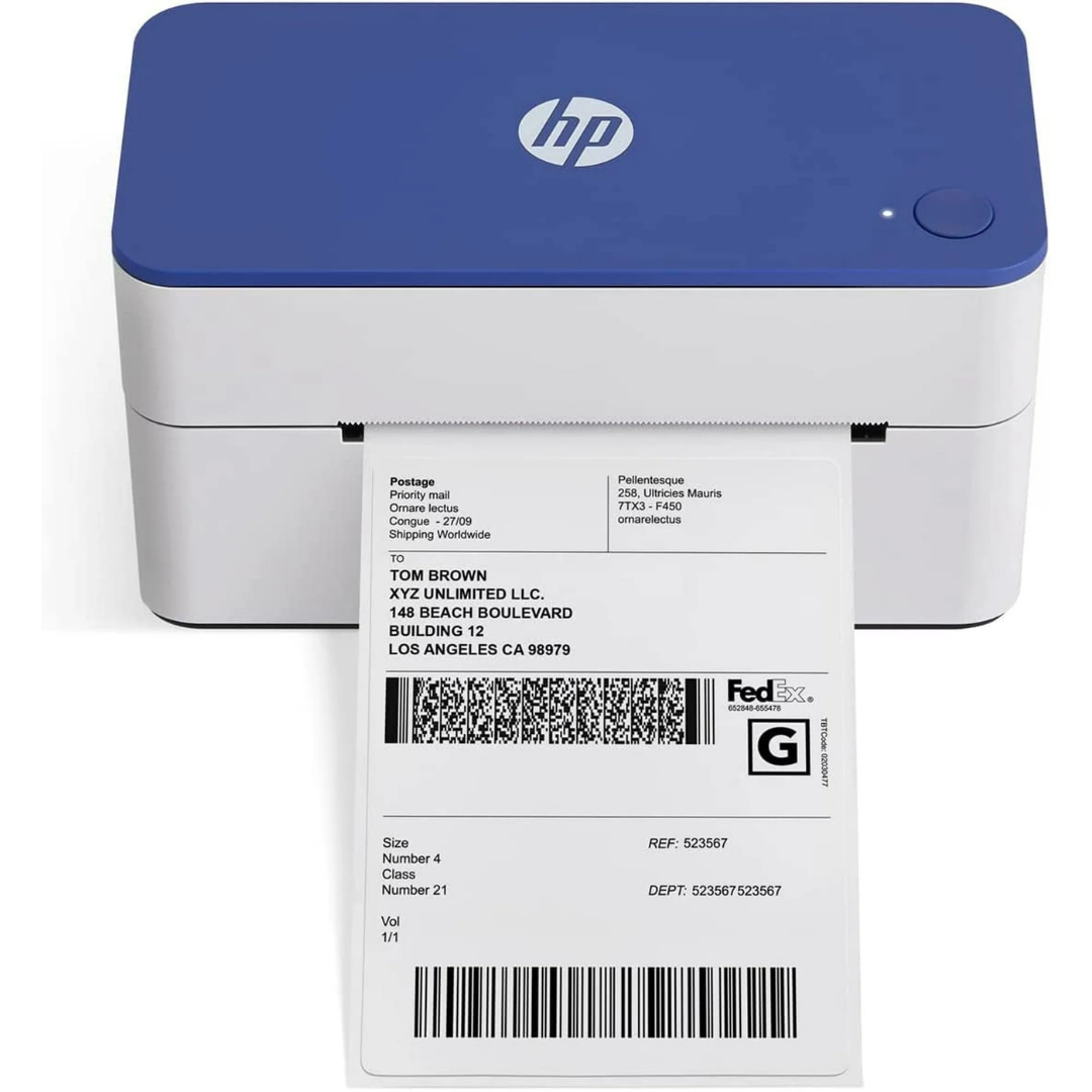 HP High-Speed 4x6 Thermal Printer for Shipping & Barcodes