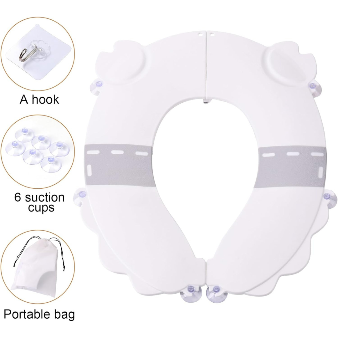 Portable One-handed Removal Folding Travel Potty Seat